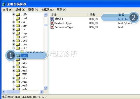 在xp系统中，右键没有新建文本文档选项怎么办？