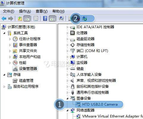 在win7系统中，电脑不显示摄像头图标怎么办？
