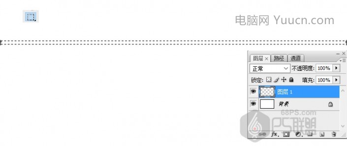 同心圆，PS如何制作同心圆图案_www.yuucn.com