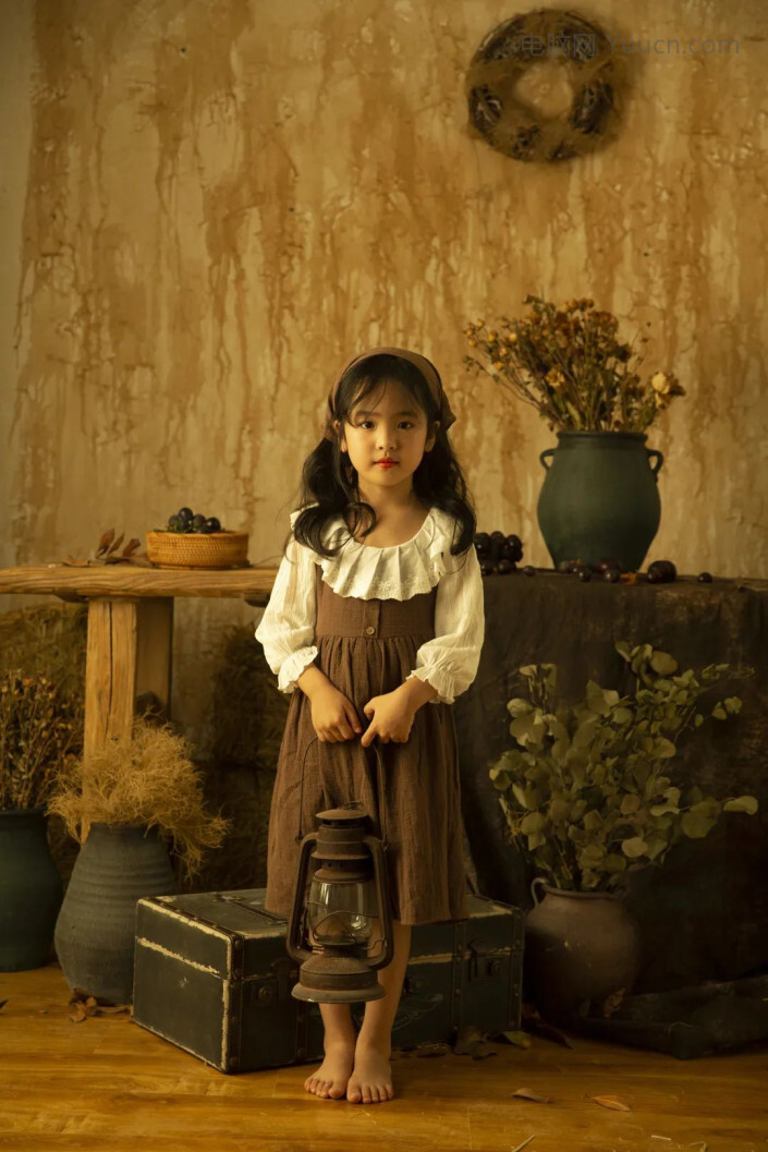 油画效果，把数码照片制作成油画质感的艺术照_www.yuucn.com