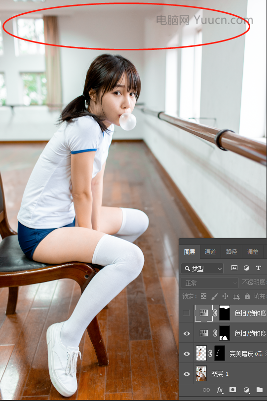 小清新，调出日系小清新色调的人像照片_www.yuucn.com