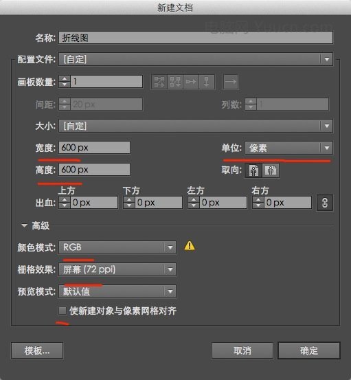 用AI创建简单的信息折线图（AI教程）