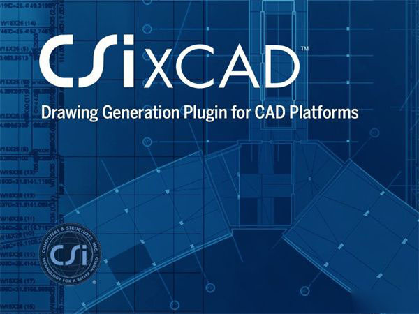 cad插件CSI CSiXCAD v19.1.0 Build 0148 授权激活版(附补丁+教程)