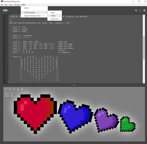 Data Pixels Playground(像素图块生成工具) v1.1.0 绿色免费版