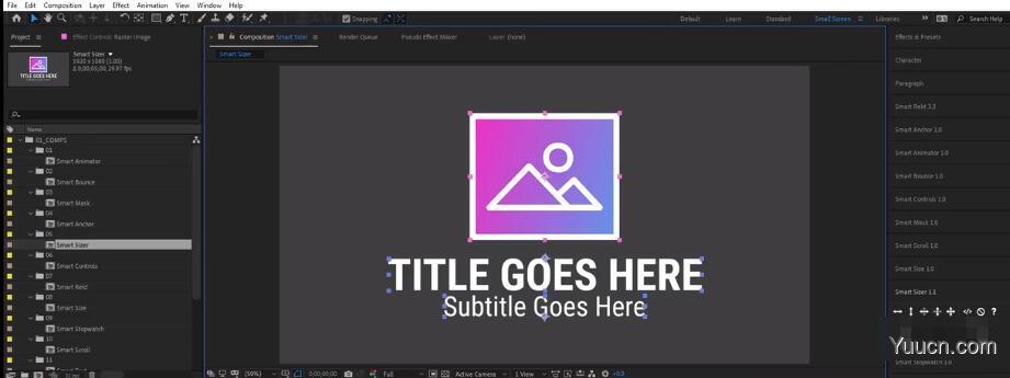 AE智能文字秒表中心点调整控制工具ukramedia Smart Tools Bundle合集 免费版+教程