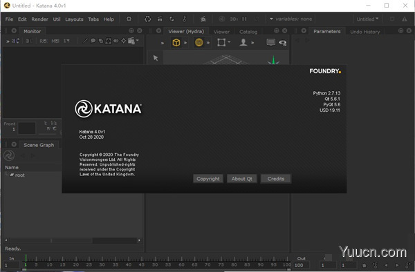 渲染器The Foundry Katana 4.0v5 完美免费破解版(附补丁+安装教程)