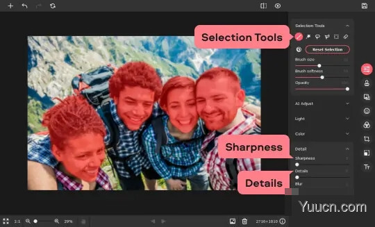 专业级照片编辑器Movavi Picverse v1.4.0 中文破解版(附补丁+安装教程)