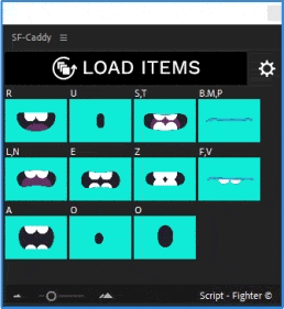 AE角色动画口型同步替换工具 SF Caddy v1.1 免费版(含视频教程)