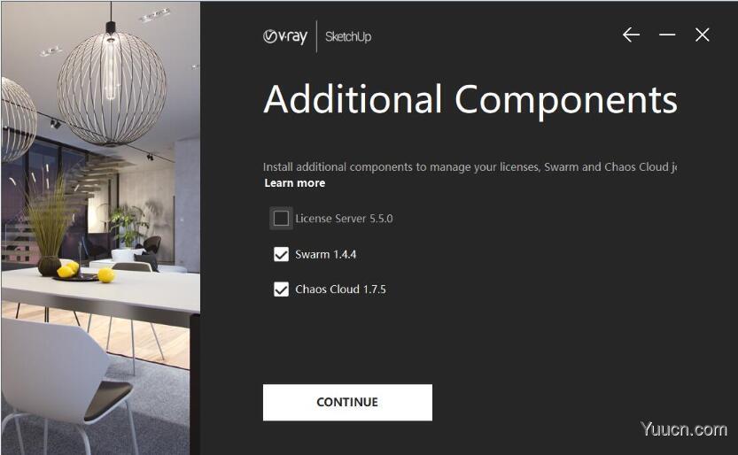 渲染器VRay 5.20.02 for SketchUp 2017-2021 一键破解汉化版(附补丁+安装教程)