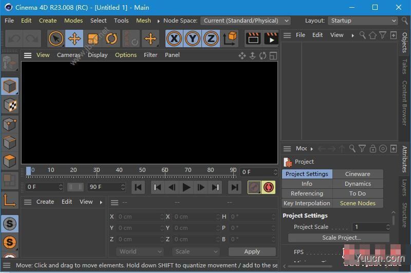 Maxon Cinema 4D R23(C4D R23) R23.110 中文英文破解版(附补丁+安装教程)