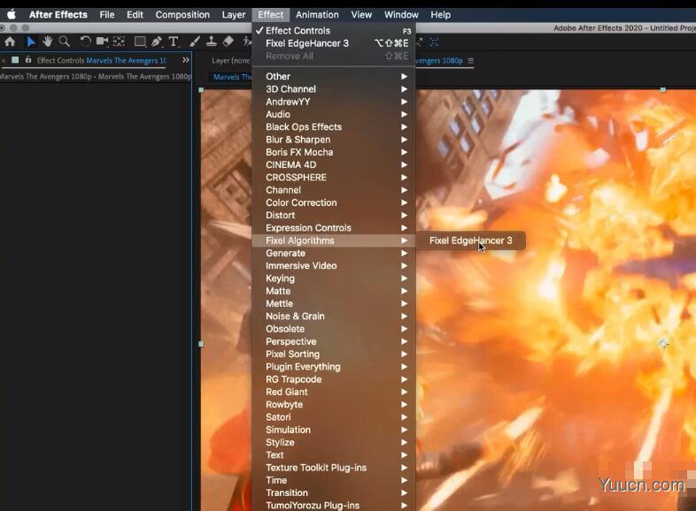 AE/PR视频智能锐化清晰插件 Fixel EdgeHancer v3.0.0 Win/Mac 中文激活版