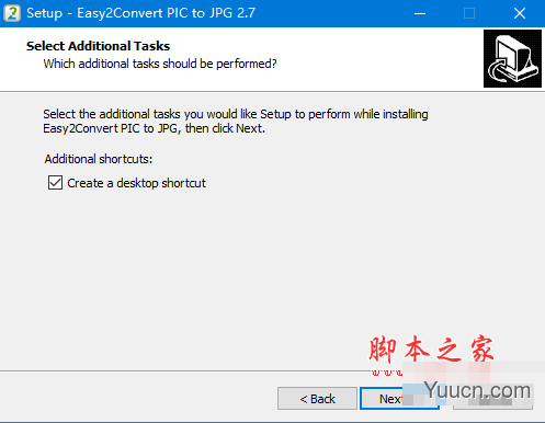 Easy2Convert PIC to JPG(图片格式转换器) v2.8 免费安装版