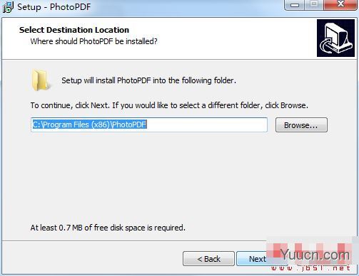 PhotoPDF(图片转pdf软件) v5.0.2 免费安装版(附教程)