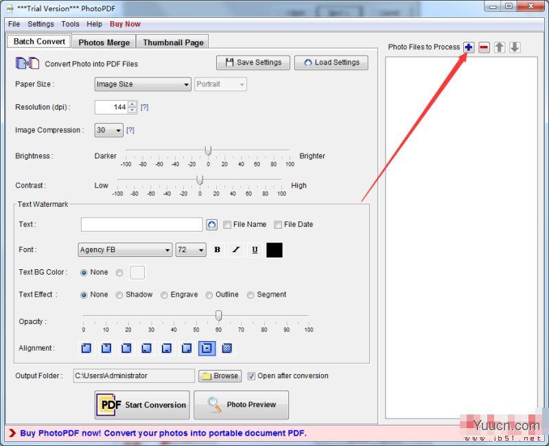PhotoPDF(图片转pdf软件) v5.0.2 免费安装版(附教程)