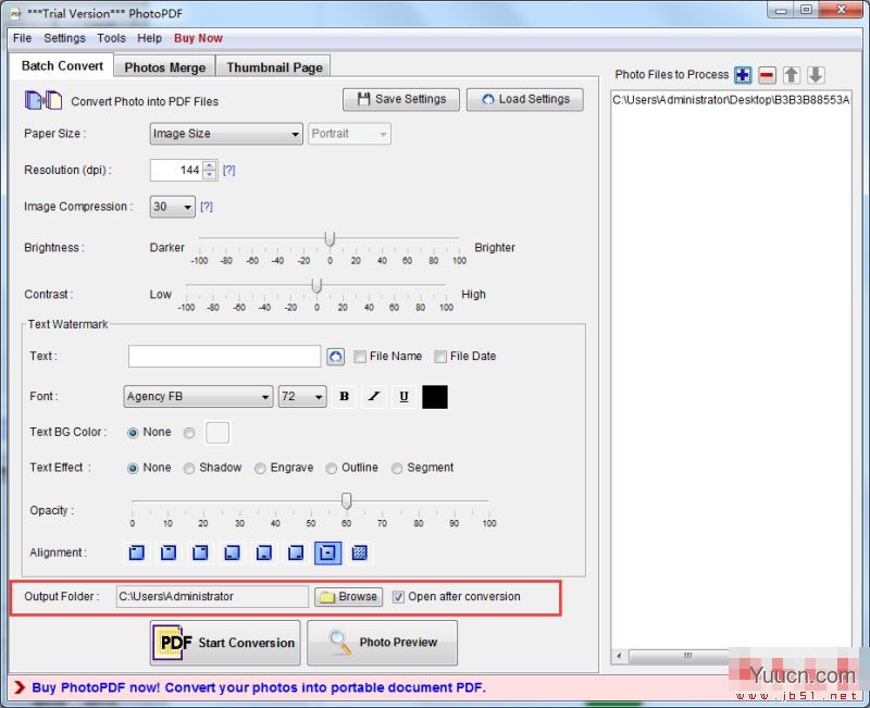 PhotoPDF(图片转pdf软件) v5.0.2 免费安装版(附教程)