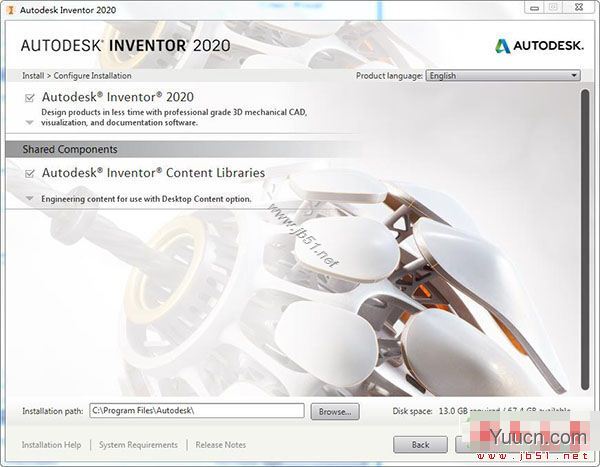 autodesk inventor 2020 英文正式版(附安装教程+序列号) 64位 autodesk inventor 2020 英文正式版(附安装教程+序列号) 64位