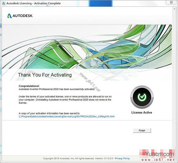autodesk inventor 2020 英文正式版(附安装教程+序列号) 64位 autodesk inventor 2020 英文正式版(附安装教程+序列号) 64位