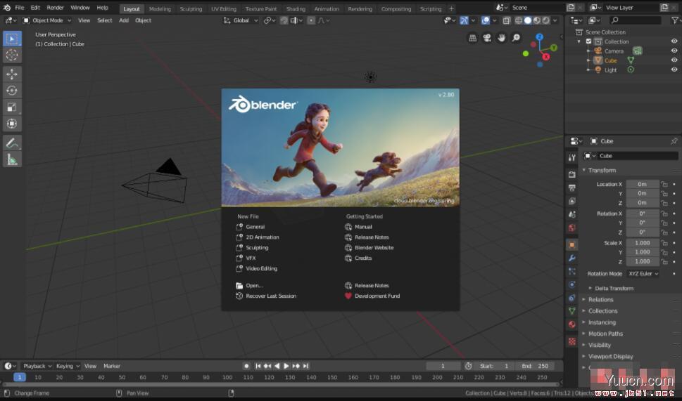 三维建模动画软件Blender 3.0.0 官方中文正式版  for Linux64