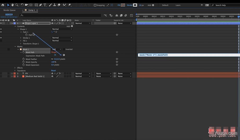 AE蒙版遮罩MASK路径可视化插件AEscripts Path Visualizer v1.0 激活版 + 视频教程