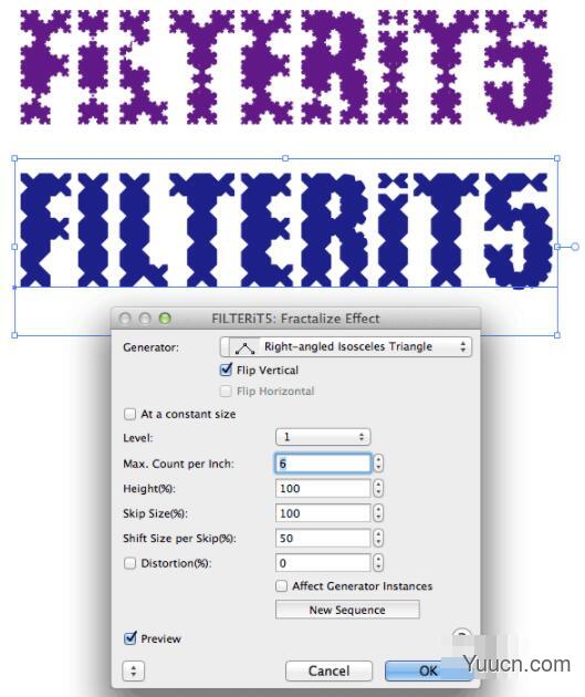 创意变形效果插件FILTERiT 5.4 for Illustrator CC-2020 中英文免费版 64位