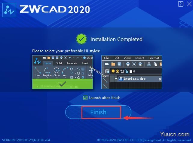 中望cad2020 V20190529 英文特别安装版(附激活文件+激活教程)32位/64位 中望cad2020 V20190529 英文特别安装版(附激活文件+激活教程)32位/64位