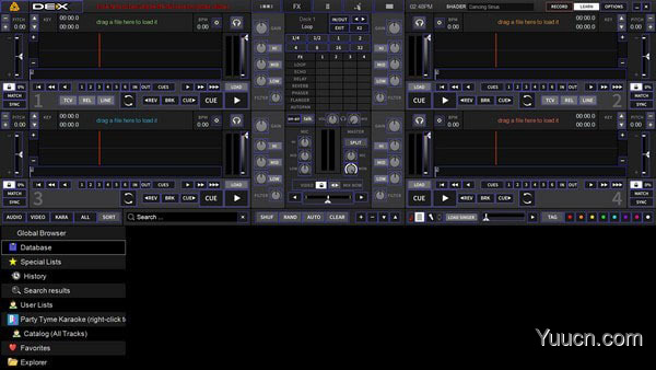 PCDJ DEX(DJ混音软件) v3.16.0.1 激活免费版