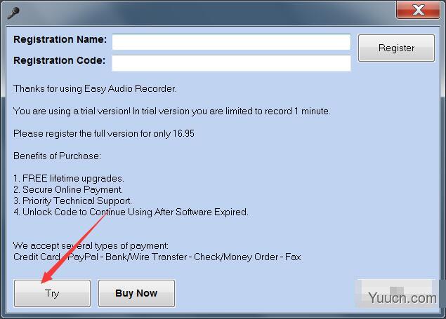 电脑音频录制工具 Easy Audio Recorder v3.2.4 英文免费安装版
