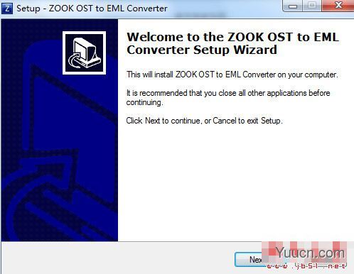 ZOOK OST to EML Converter(邮件转换工具)V3.0 官方安装版