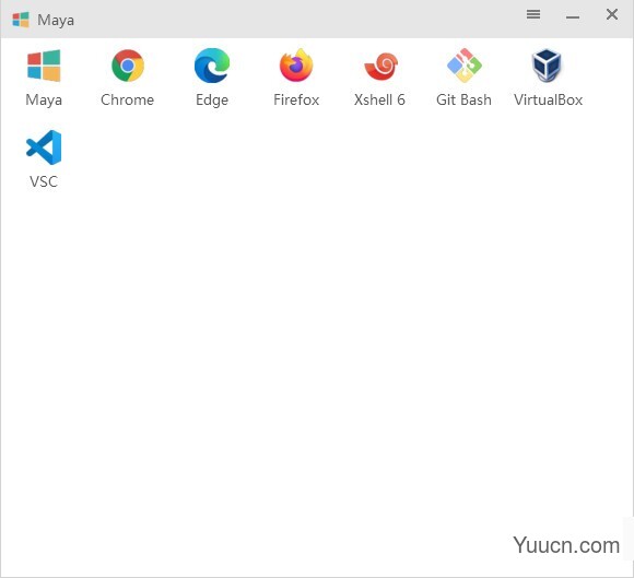 快速启动工具Maye v1.2.6.0 中文绿色免费版
