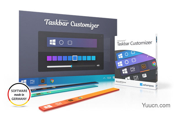 Ashampoo Taskbar Customizer v1.0 中文破解版(附安装教程+补丁)