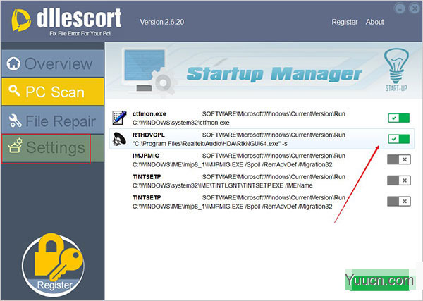 dll修复工具dllescort2020 v2.6.20 安装免费版(附安装教程)