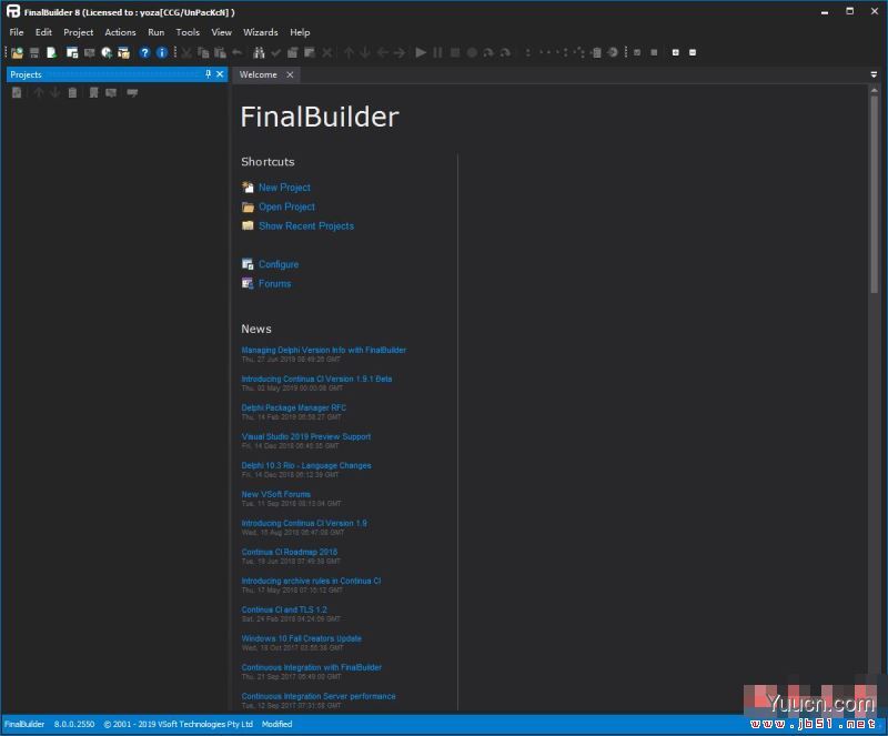 FinalBuilder 8(开发持续集成工具) v8.0.0.2550 特别安装版(附激活教程+替换补丁)