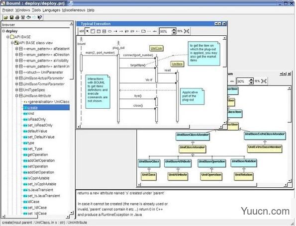 BOUML(UML2建模工具) v6.10 免费安装版(附使用教程) BOUML(UML2建模工具) v6.10 免费安装版(附使用教程)