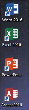 office2016 四合一绿色精简便携版 完美激活版
