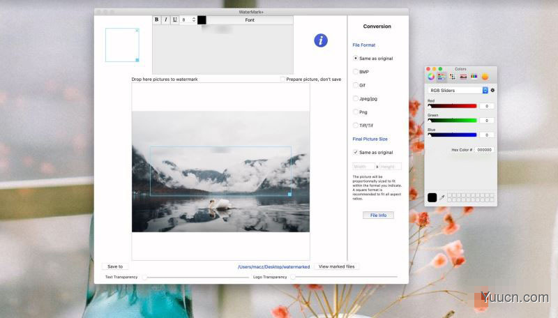WaterMark+(水印添加修改工具) for Mac v3.00 直装破解版