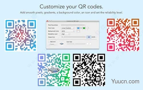 qr factory(二维码生成软件) for mac v2.9.12 特别版(附注册机+安装教程)