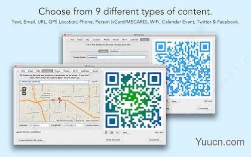 qr factory(二维码生成软件) for mac v2.9.12 特别版(附注册机+安装教程)