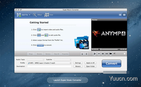 Super Music Converter for mac V6.2.13 苹果电脑版 Super Music Converter for mac V6.2.13 苹果电脑版
