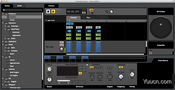 FMOD Studio for Mac V1.09.02 苹果电脑版 FMOD Studio for Mac V1.09.02 苹果电脑版