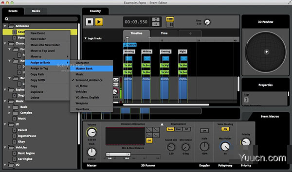 FMOD Studio for Mac V1.09.02 苹果电脑版 FMOD Studio for Mac V1.09.02 苹果电脑版