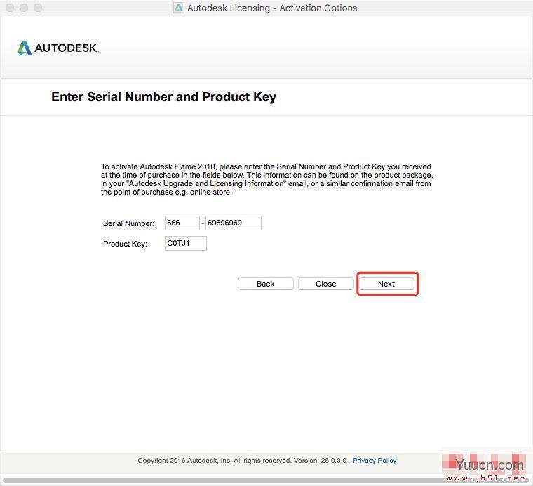 Autodesk Flame 2018 Mac破解版安装图文教程(附注册机序列号)