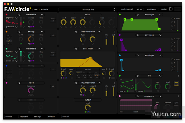 Circle 2 for Mac(音乐合成器) V2.0.2 苹果电脑版