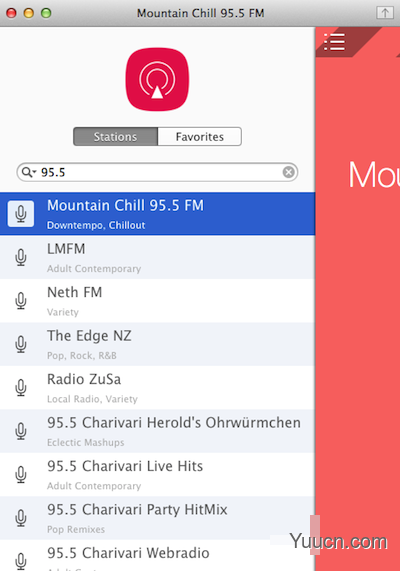 OneRadio for mac V0.83 苹果电脑版