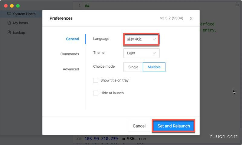 hosts修改工具SwitchHosts! for Mac M1芯片 v4.1.0 官方中文版 hosts修改工具SwitchHosts! for Mac M1芯片 v4.1.0 官方中文版