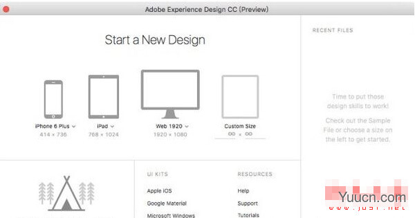 Adobe Experience Design(XD) CC 2018 Mac中文破解安装图文详细教程 Adobe Experience Design(XD) CC 2018 Mac中文破解安装图文详细教程