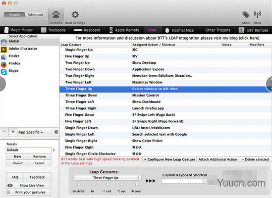 Bettertouchtool for mac怎么用?Mac版Bettertouchtool快捷键设置大全图解 Bettertouchtool for mac怎么用?Mac版Bettertouchtool快捷键设置大全图解