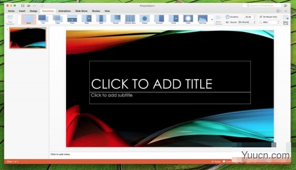 [下载]Office 2016 for Mac新预览版  PowerPoint上手体验