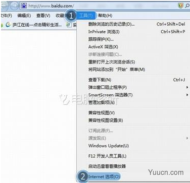 在WIN7中，为什么网页关不了？