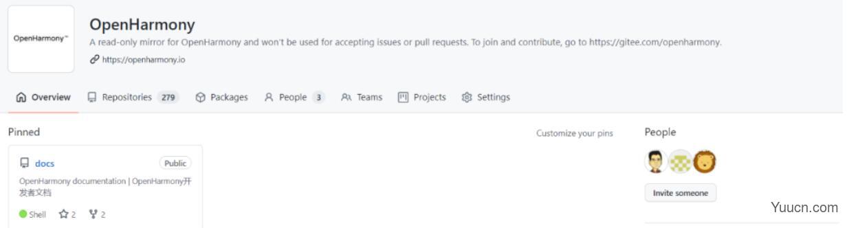 开源鸿蒙 OpenHarmony Github 镜像库正式上线