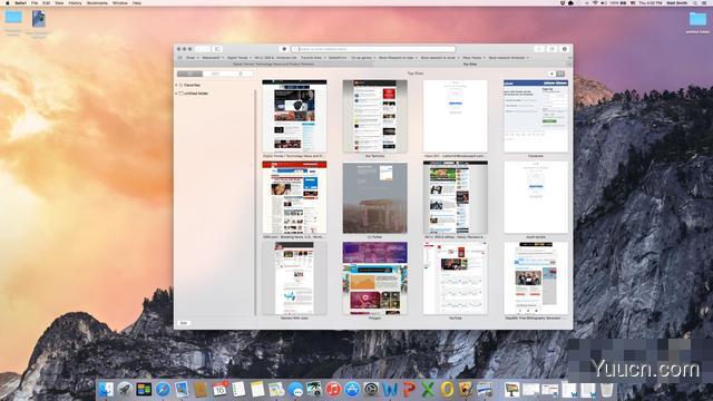 OS X 10.10 Yosemite的新特性与iOS联系更紧密